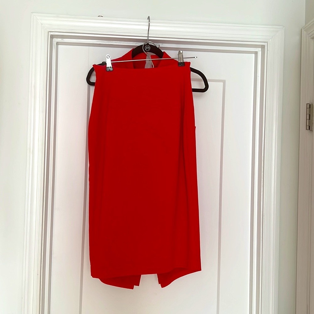 Black halo two piece cocktail dress - Picture 2 of 4